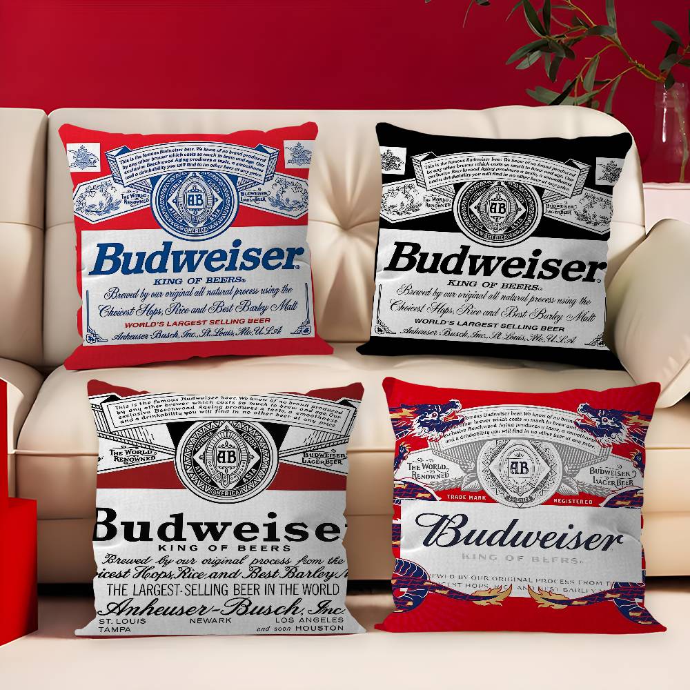 Home Textiles And Furnishing - غطاء وسادة King Of Beer B-Budweiser