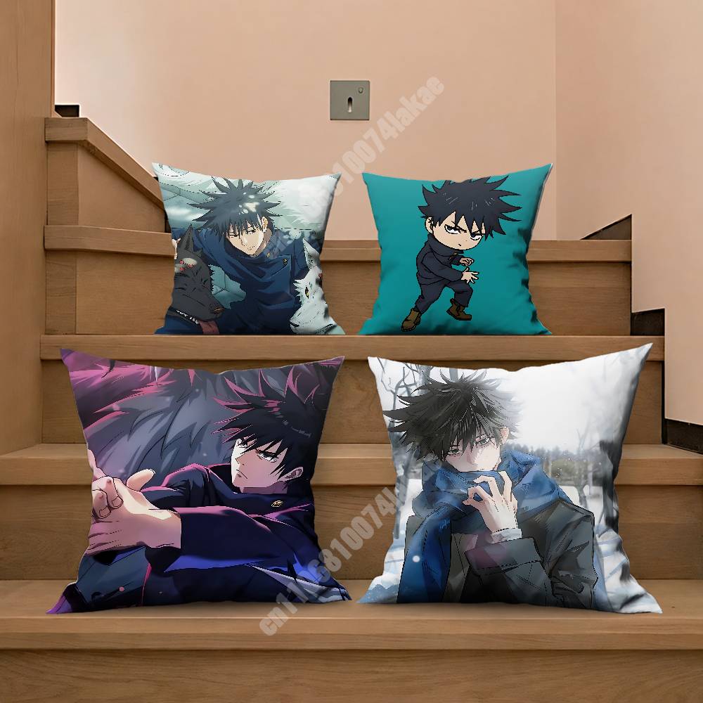 Home Textiles And Furnishing - غطاء وسادة أريكة J-Jujutsu F-Fushiguro Megumi