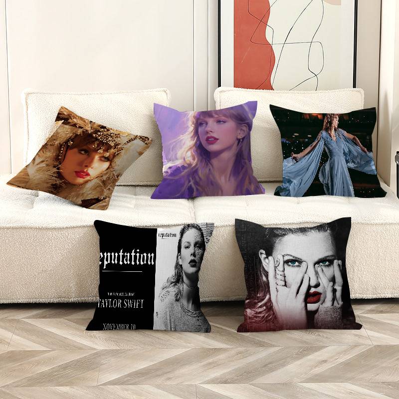 Home Textiles And Furnishing - غطاء وسادة مزين بصورة المغنية الشهيرة