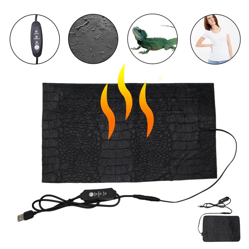 وسادة تدفئة محمولة للزواحف للح - مراجعة Electric Blanket Heated وسعره