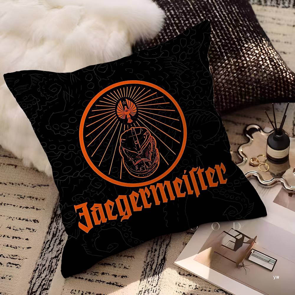 غطاء وسادة بشعار J-Jagermeiste - مراجعة Home Textiles And Furnishing وسعره