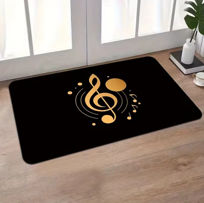 سجادة فاخرة بتصميم نوتة موسيقي - مراجعة Home Textiles Notes وسعره