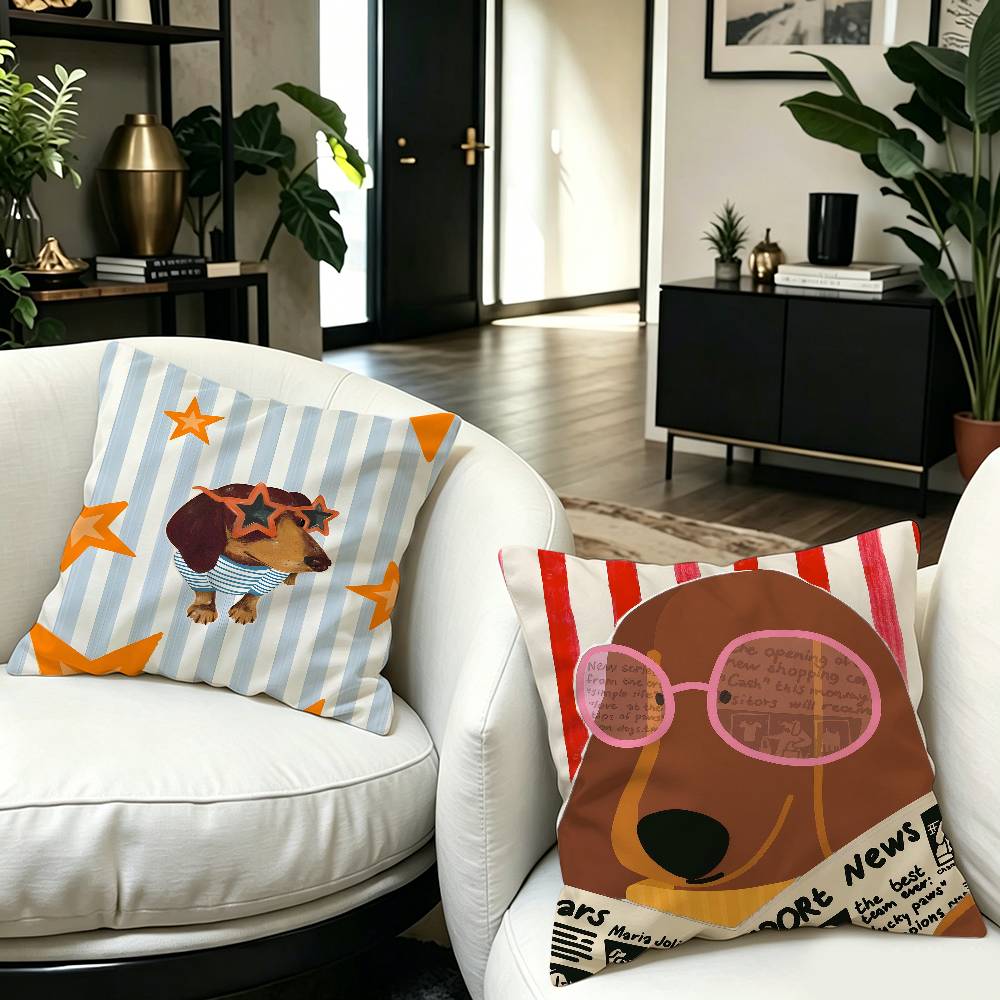 غطاء وسادة لطيف على شكل كلب دا - مراجعة Home Textiles And Furnishing وسعره
