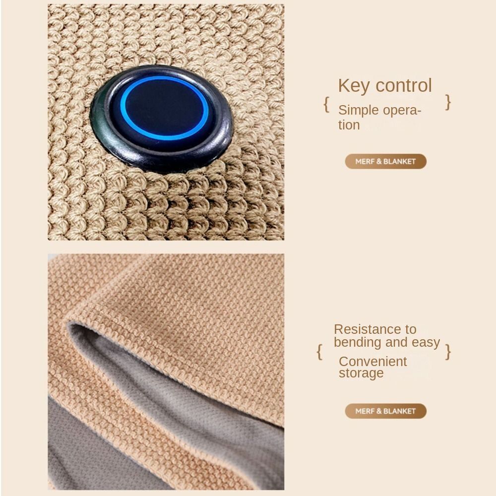 بطانية تدفئة كهربائية محمولة ب - مراجعة Electric Blanket Heated وسعره