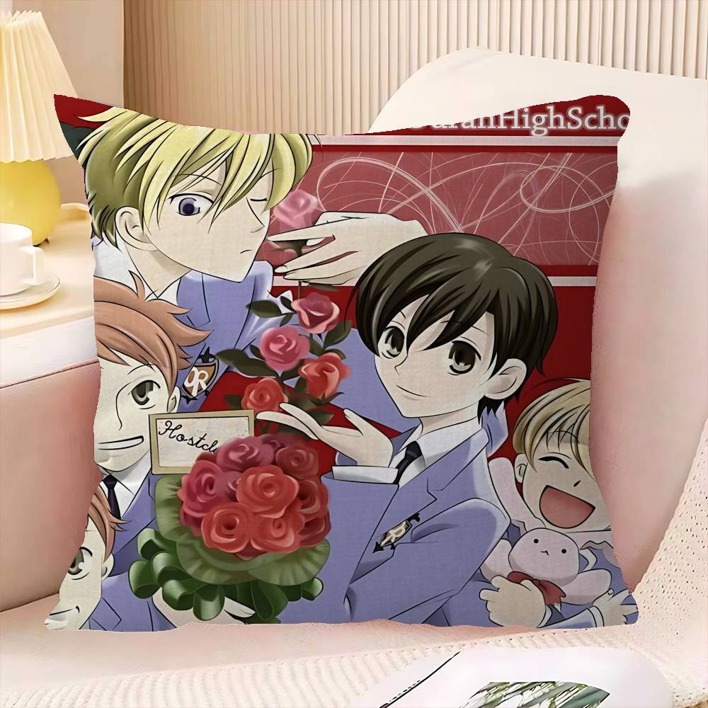 غطاء وسادة أنمي أوران هاي سكول - مراجعة Home Textiles And Furnishing وسعره