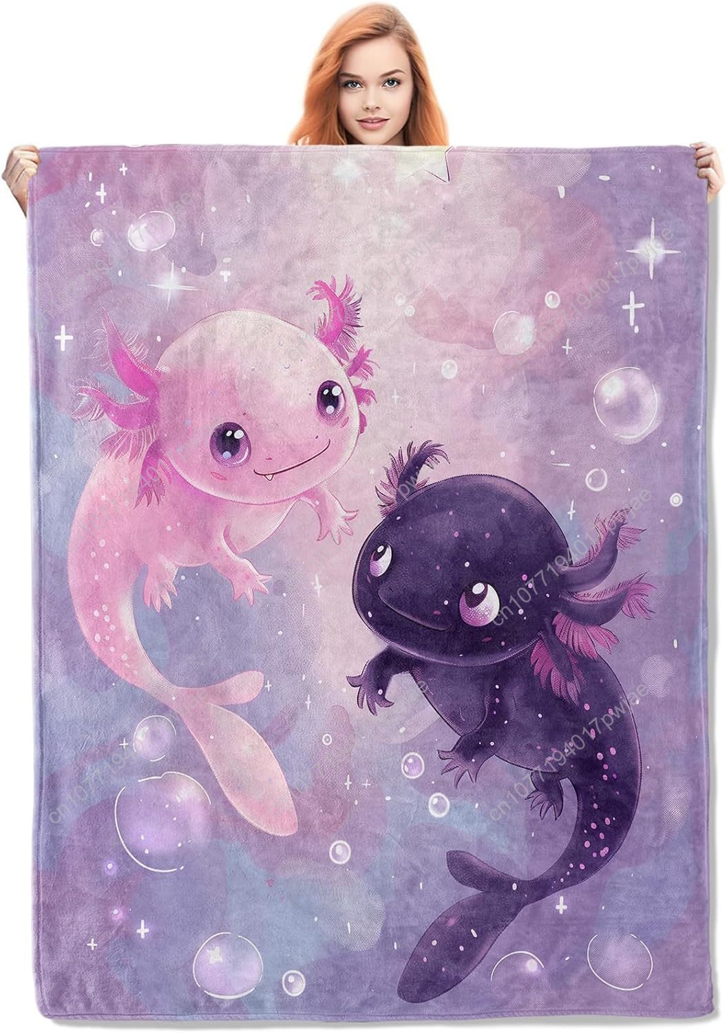 بطانية Axolotl لطيف Axolotls ا - مراجعة Home Textiles & Decorations وسعره