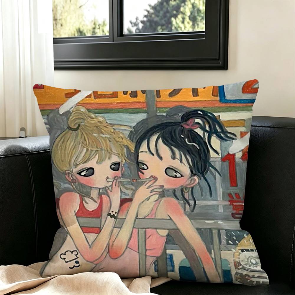 غطاء وسادة مربع مطبوع على الوج - مراجعة Aya Home Textiles وسعره