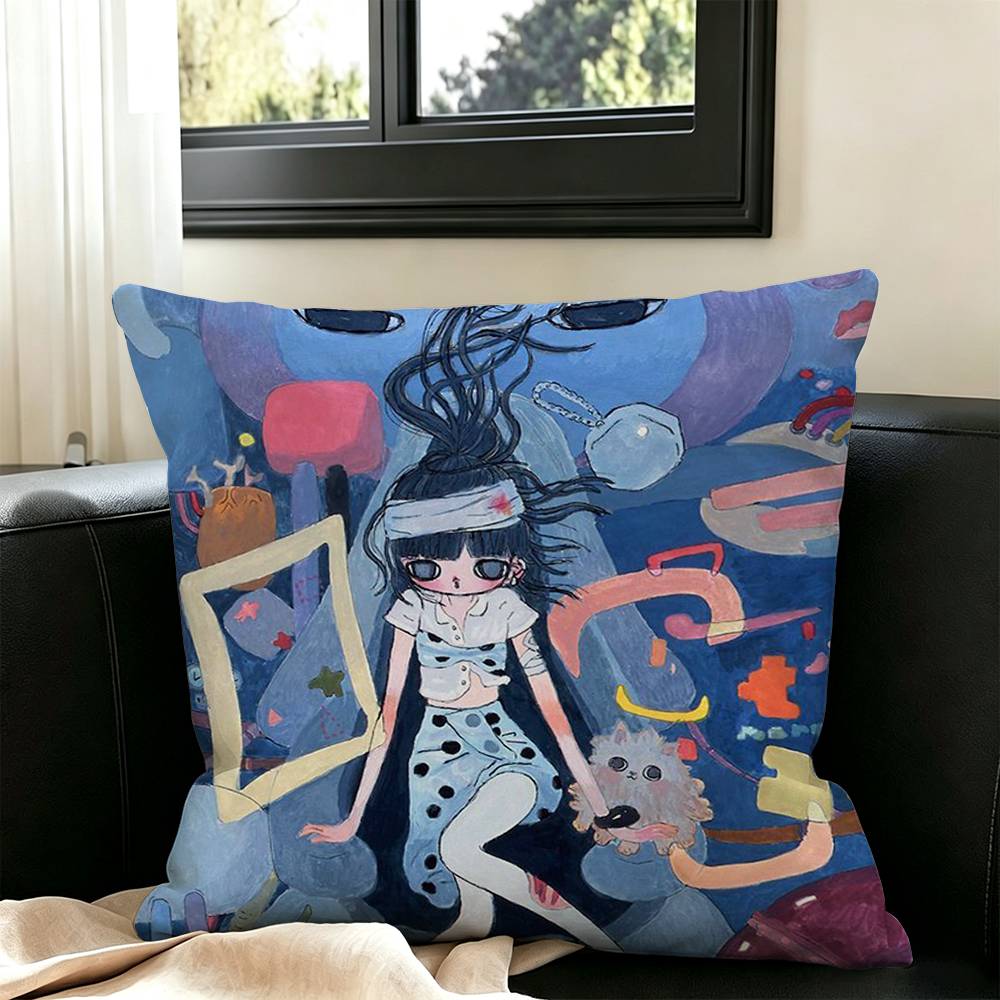 غطاء وسادة مربع مطبوع على الوج - مراجعة Aya Home Textiles وسعره