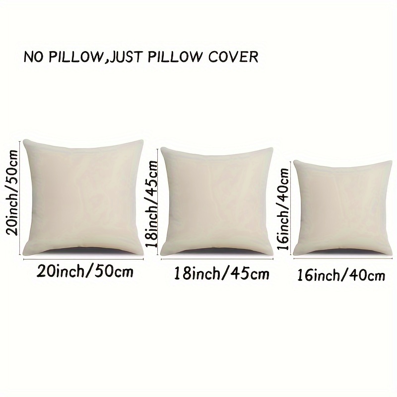 غطاء وسادة من الكتان بتصميم ال - مراجعة Pillow Insert 18X18 وسعره