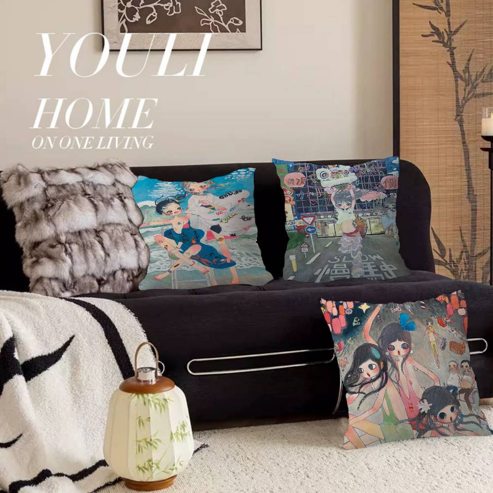 غطاء وسادة بتصميم كرتوني لشخصي - مراجعة Aya Home Textiles وسعره