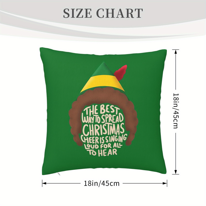 غطاء وسادة عيد الميلاد بتصميم  - مراجعة Pillow Insert 18X18 وسعره