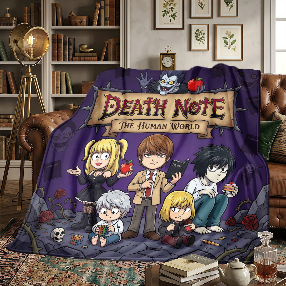 بطانية منزلية بنمط ديث نوت، خف - مراجعة Home Textiles Notes وسعره