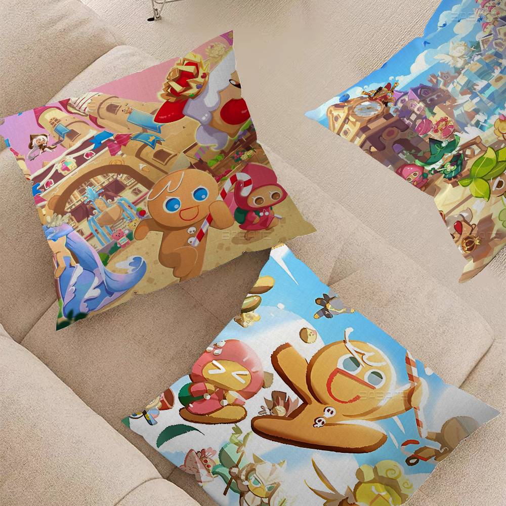 غطاء وسادة لعبة C-Cookie Run K - مراجعة Home Textiles And Furnishing وسعره
