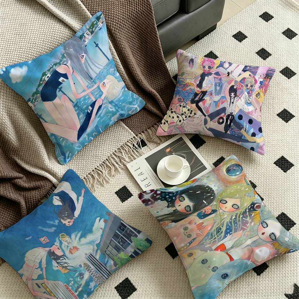 غطاء وسادة مخصص برسومات آيا تا - مراجعة Aya Home Textiles وسعره