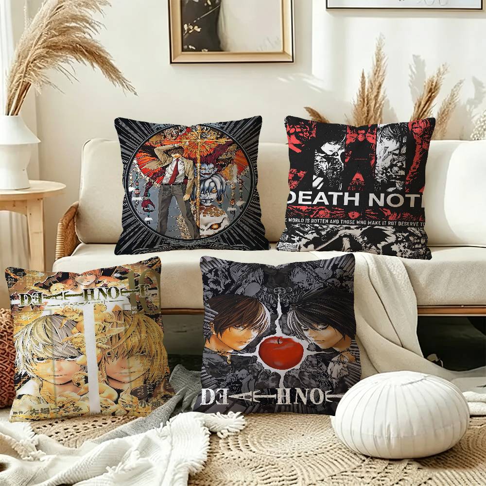 غطاء وسادة أنيمي دي-ديث نوت، غ - مراجعة Home Textiles Notes وسعره