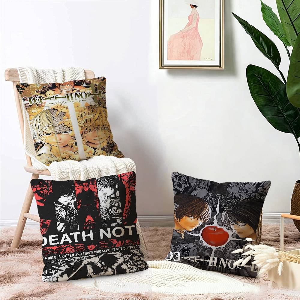 غطاء وسادة أنيمي دي-ديث نوت، غ - مراجعة Home Textiles Notes وسعره