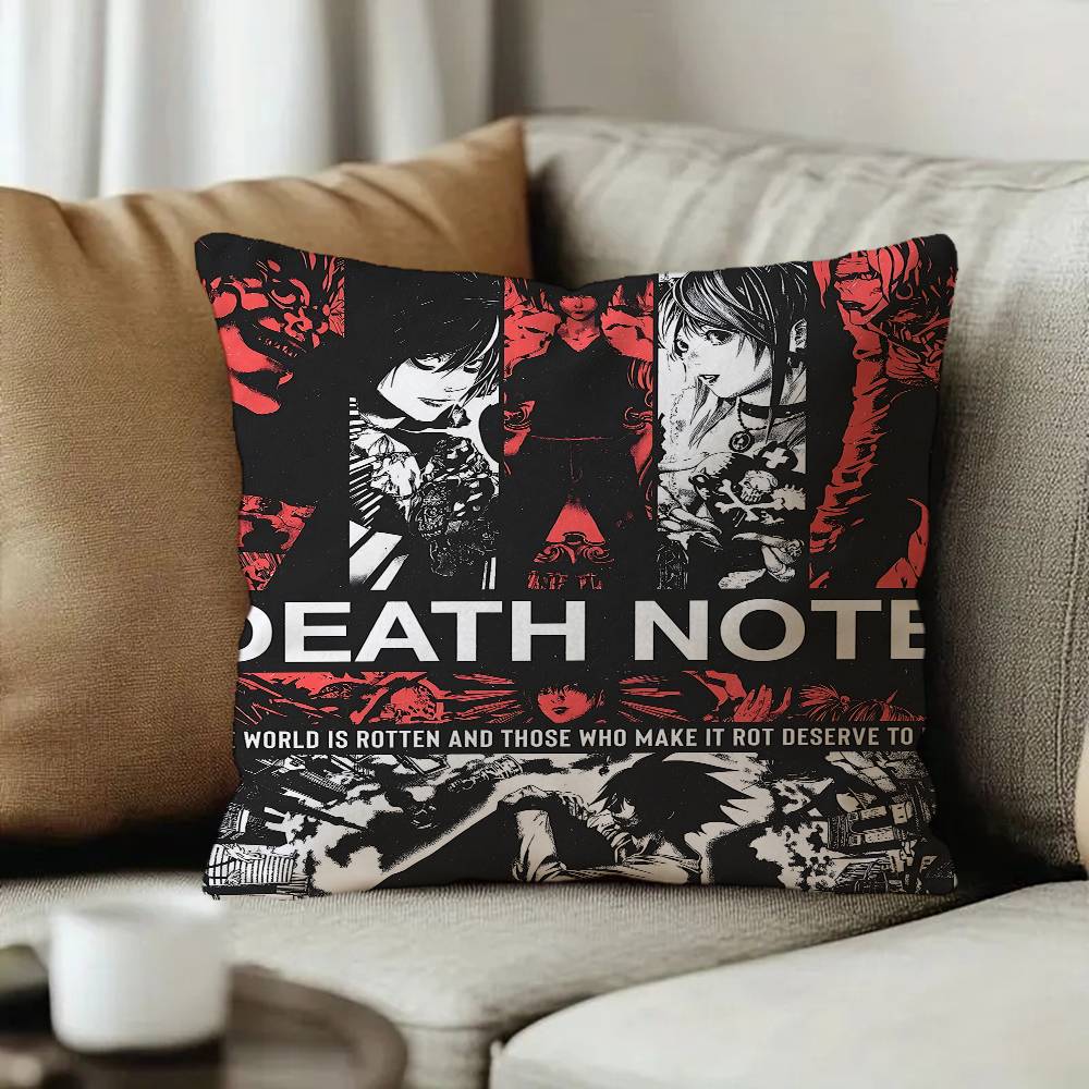 غطاء وسادة أنيمي دي-ديث نوت، غ - مراجعة Home Textiles Notes وسعره