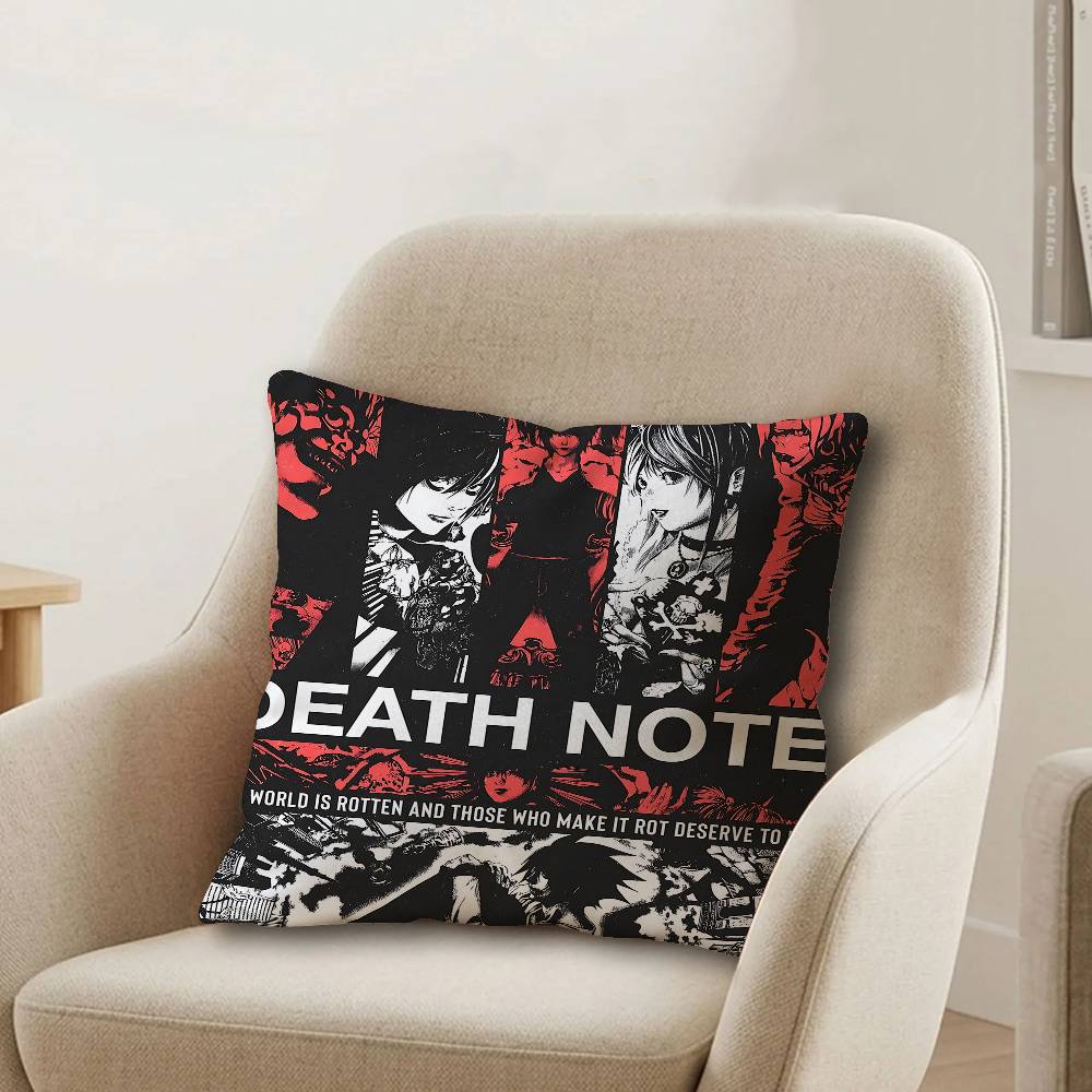غطاء وسادة أنيمي دي-ديث نوت، غ - مراجعة Home Textiles Notes وسعره