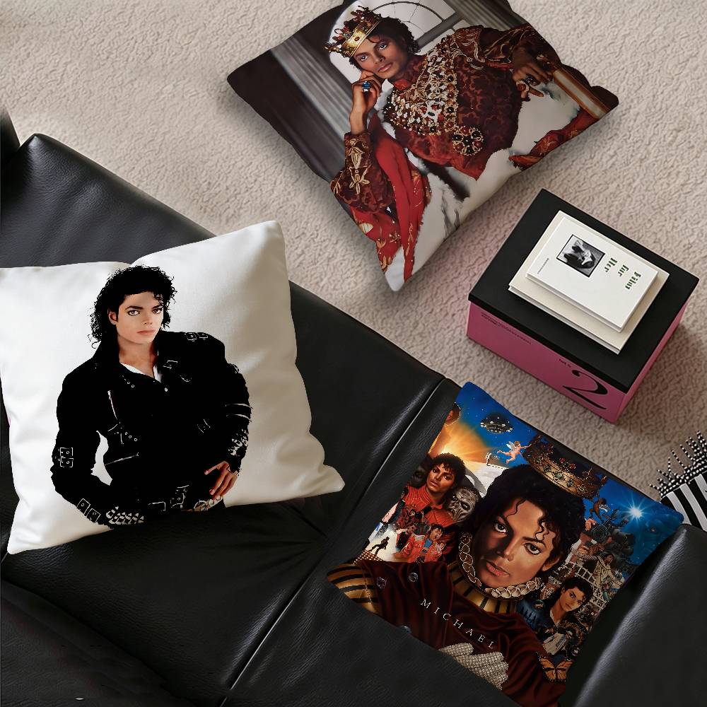 غطاء وسادة MJ M-مايكل ج-جاكسون - مراجعة Home Textiles And Furnishing وسعره