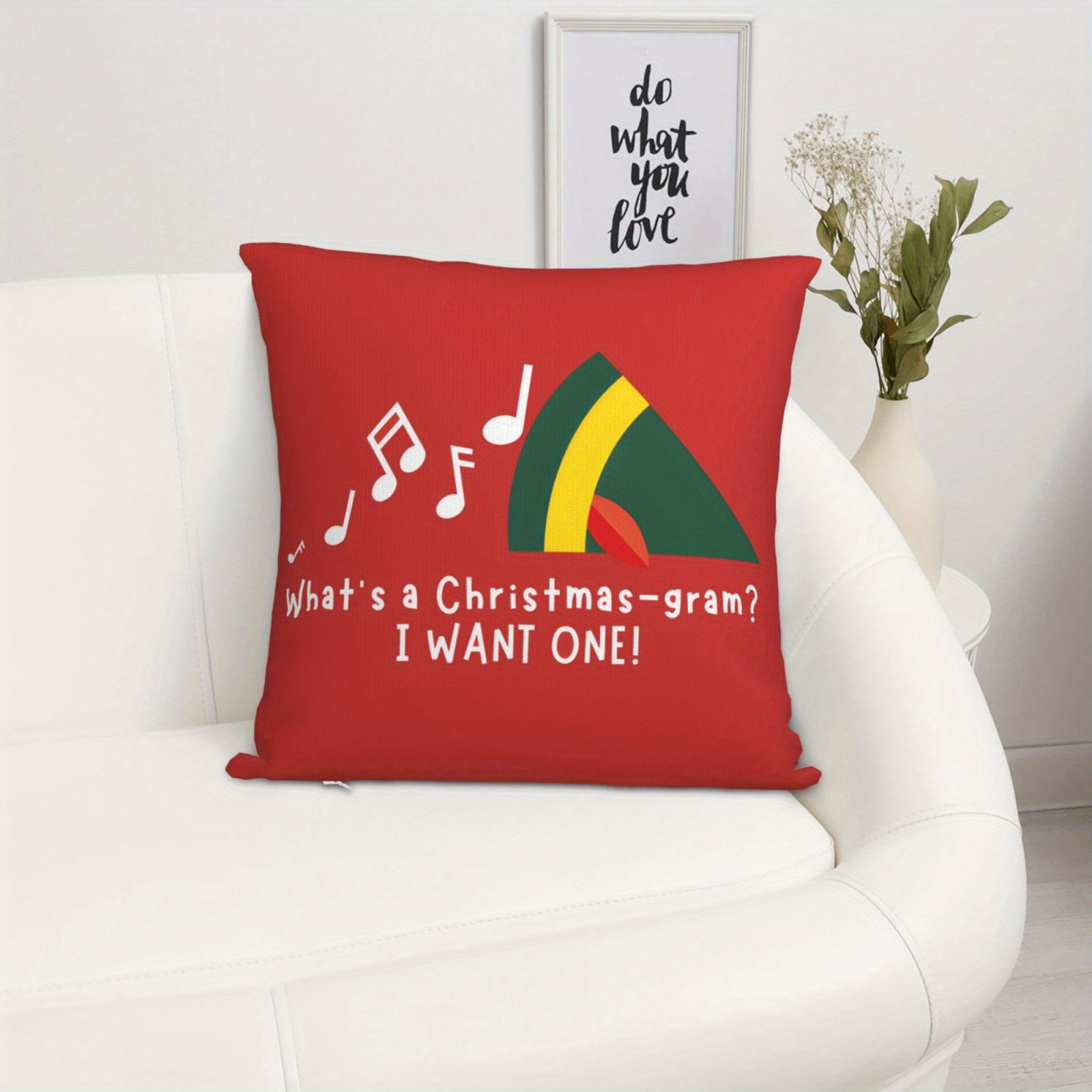 غطاء وسادة عيد الميلاد - بادي  - مراجعة Pillow Insert 18X18 وسعره
