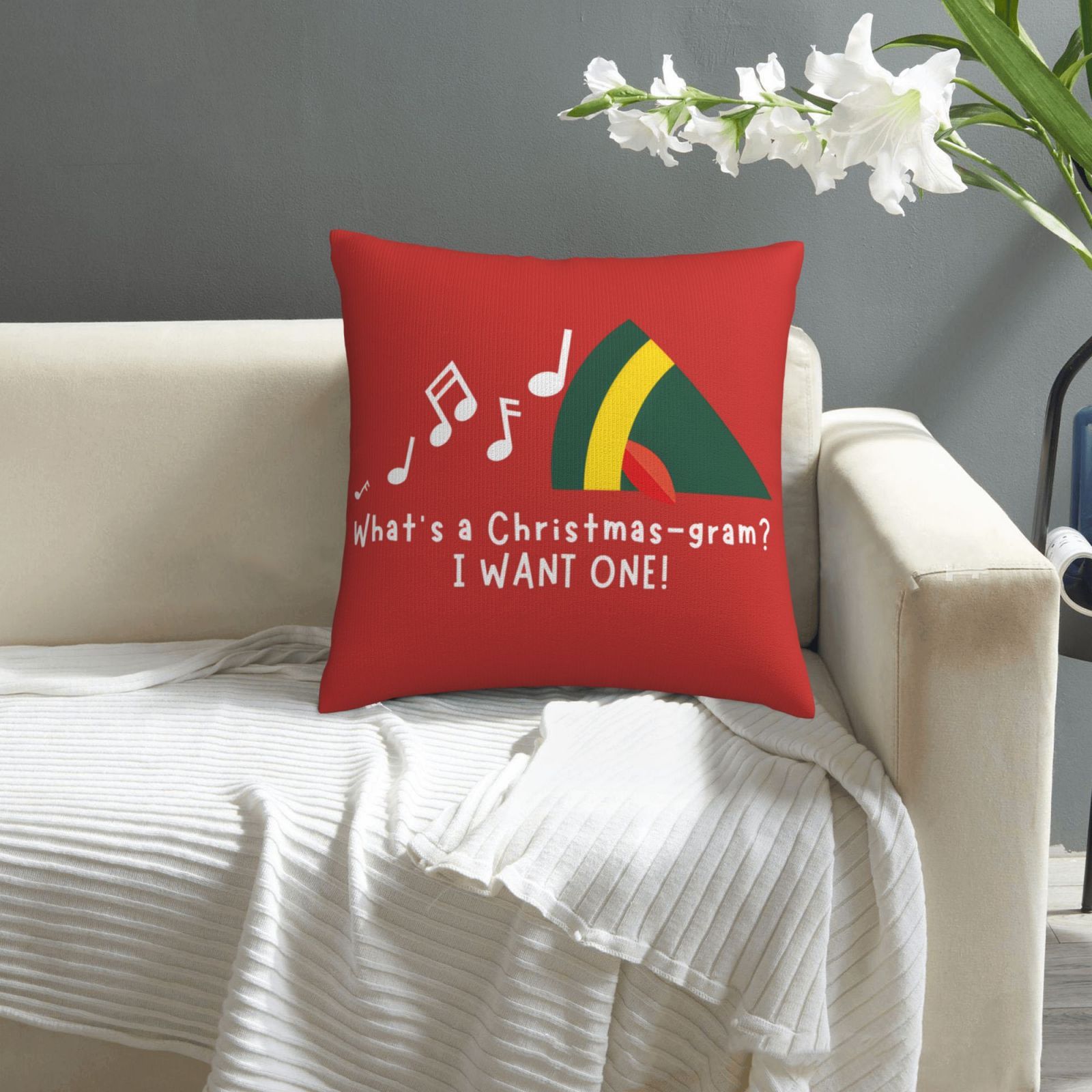 غطاء وسادة عيد الميلاد - بادي  - مراجعة Pillow Insert 18X18 وسعره