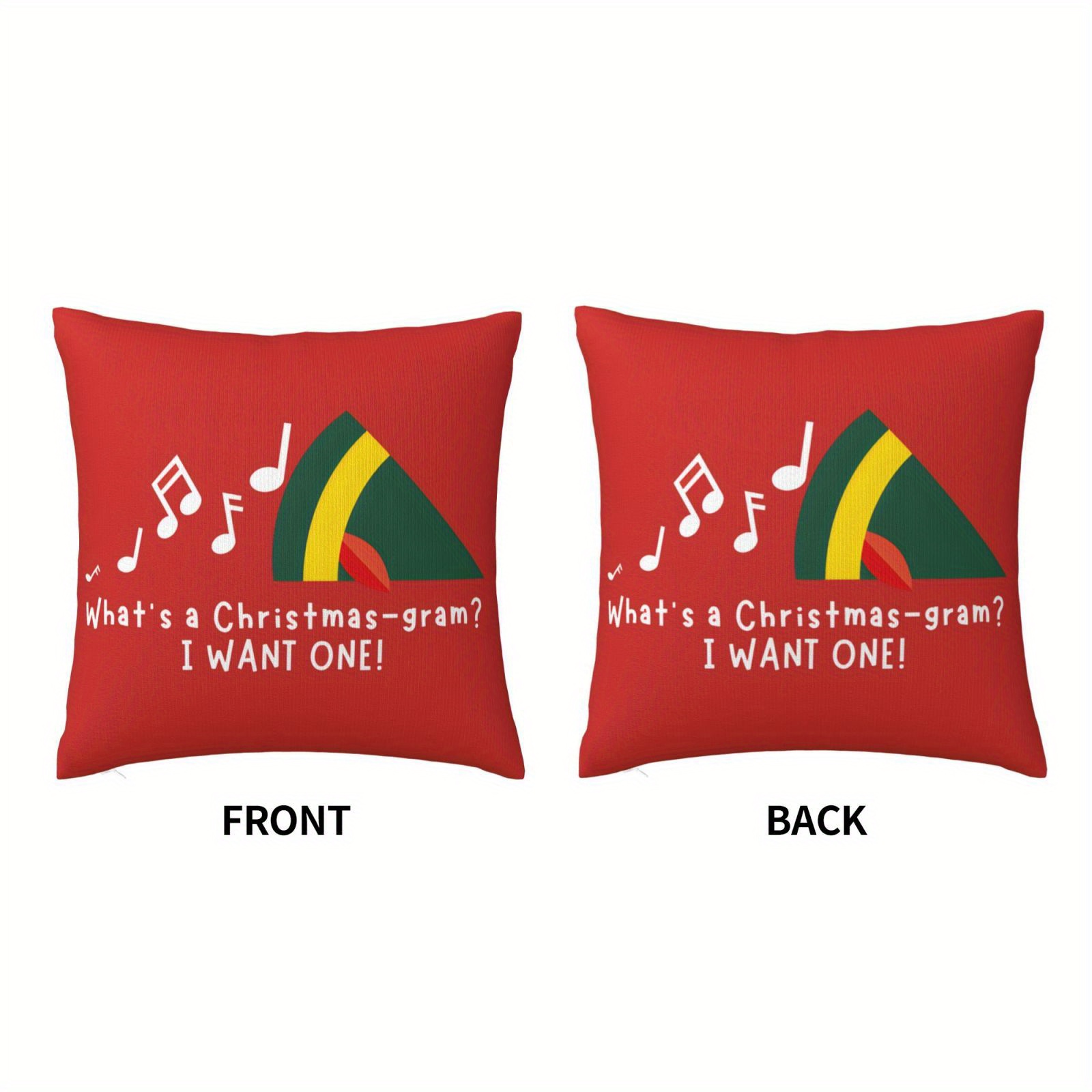 غطاء وسادة عيد الميلاد - بادي  - مراجعة Pillow Insert 18X18 وسعره
