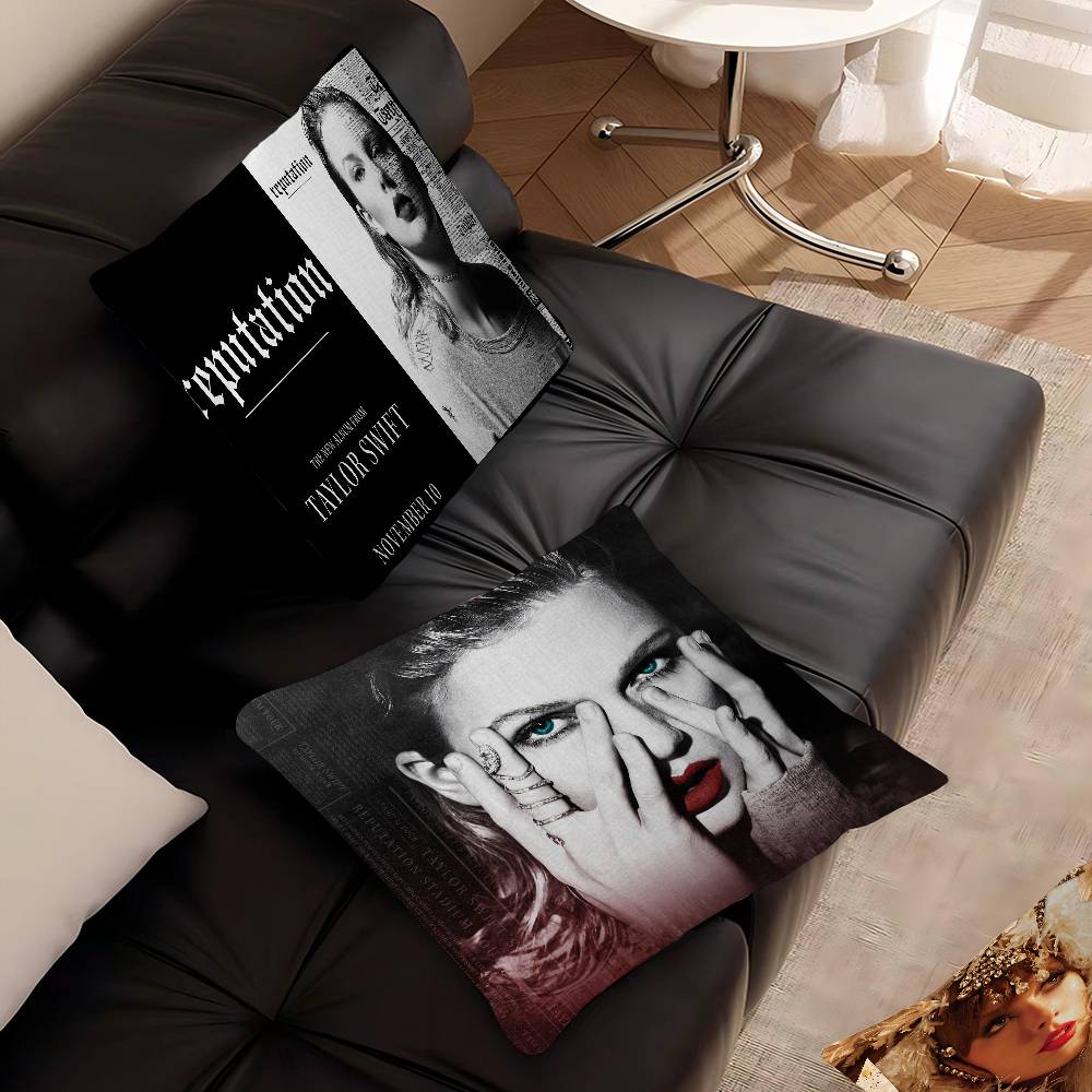 غطاء وسادة مزين بصورة المغنية  - مراجعة Home Textiles And Furnishing وسعره