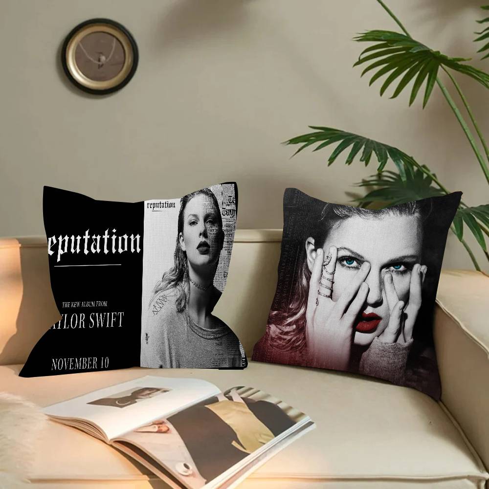 غطاء وسادة مزين بصورة المغنية  - مراجعة Home Textiles And Furnishing وسعره